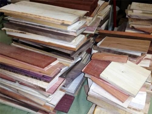 Box Full of Scrap Thin Boards. Shorter Lengths