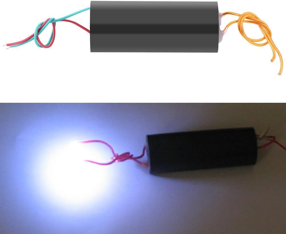 5 Sztuk Moduł Generatora Wysokiego Napięcia 400KV Moduł Zwiększania Mocy Do Naukowego Sprzętu Elektronicznego Transformator Wysokiego Napięcia 3-6V Czarny