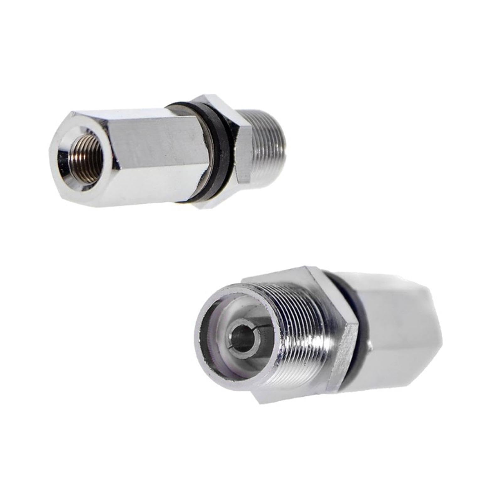 4X Adaptador de Antena CB, Conector Universal para Camiones, Accesorios Metálicos para Automóviles, Modificación Duradera, Fácil Instalación, Mon