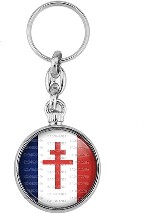 Porte-Clé Métal 50x18 mm ? Double Face Personnalisée