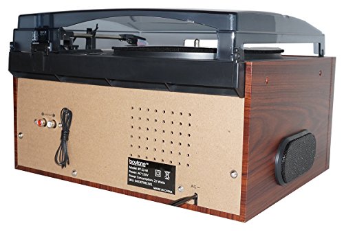 Boytone BT-22M, Bluetooth Record Player Turntable, AM/FM Radio, Cassette, CD Player, 2 Built in Speaker, Ability to Convert Vinyl, Radio, Cassette, CD to MP3 Without a Computer, SD Slot, USB, AUX - Les Beatles, Paul McCartney, John Lennon, RIngo Starr, George Harrison Boytone BT-22M, Bluetooth Record Player Turntable, AM/FM Radio, Cassette, CD Player, 2 Built in Speaker, Ability to Convert Vinyl, Radio, Cassette, CD to MP3 Without a Computer, SD Slot, USB, AUX – Image 8
