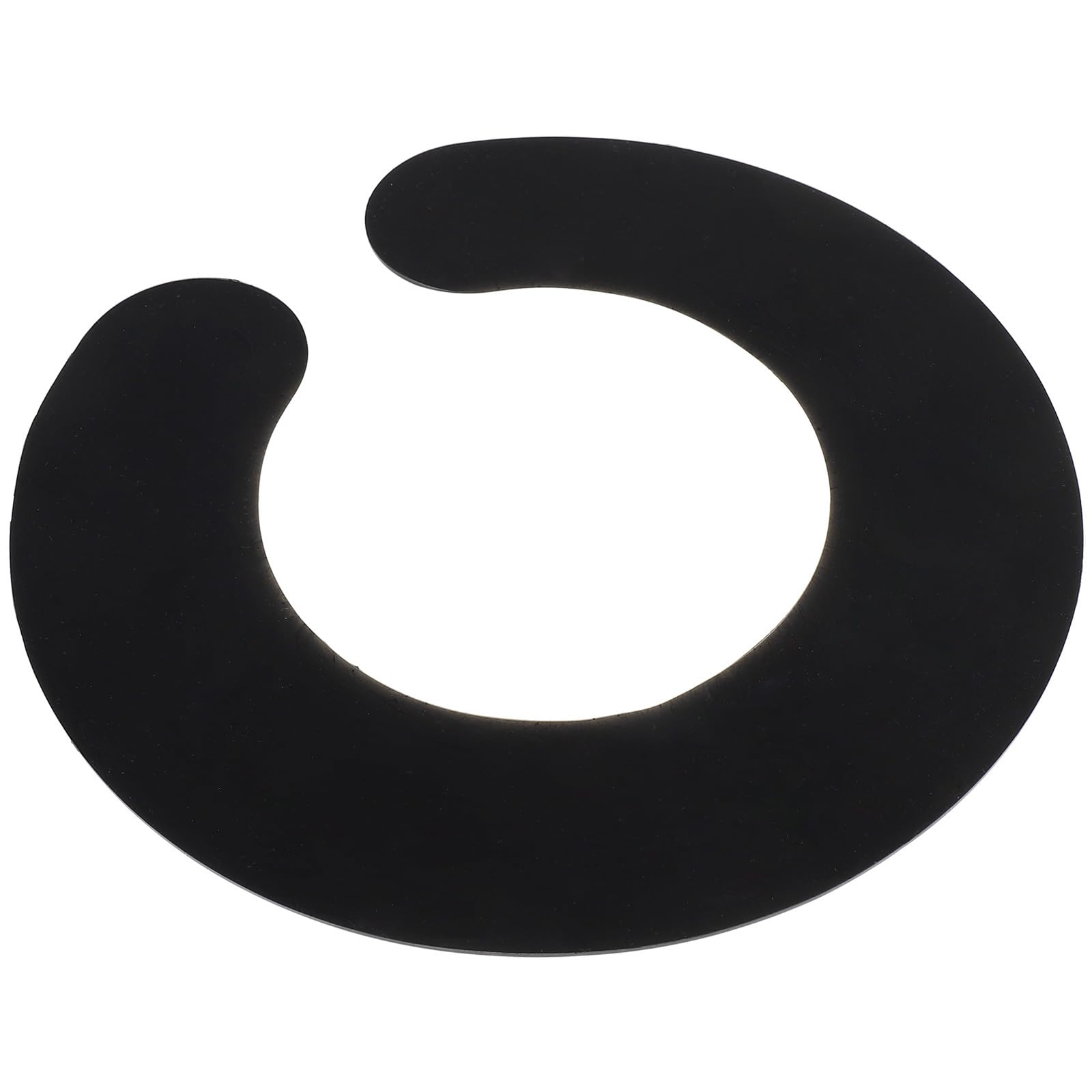 HOMSFOU Collare Protezione Collo Antischizzi per Taglio Chioma e Tintura in Silicone per Shampoo e Parrucchiere Professionale