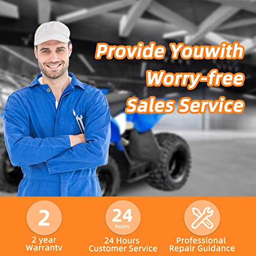 Sunwhale Atv Cover Waterproof Heavy Duty - 4 Wheeler Cover Universal Outdoor Quad Rain Cover All Season Weather Fit For Up To 98'' Polaris Sportsman Yamaha Honda Kawasaki Quad Bike-Xxxlarge #TOP6