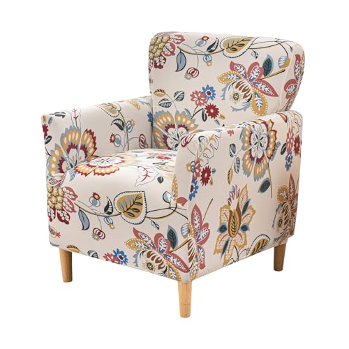 HAOYONG Banquet Armchair Slipcover Stretch Chair Covers 1-Piece Armchair Sofa Covers Soft Arm Chair Cover Removable Washable Single Couch Covers Furniture Protector for Living Room