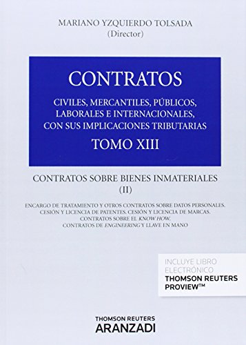 Contratos Tomo XIII. Contratos sobre Bienes Inmateriales