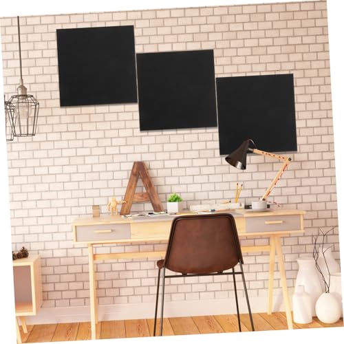 Paneles acústicos autoadhesivos para pared de 12 piezas NUOBESTY absorbentes de sonido en poliéster negro miniatura 4