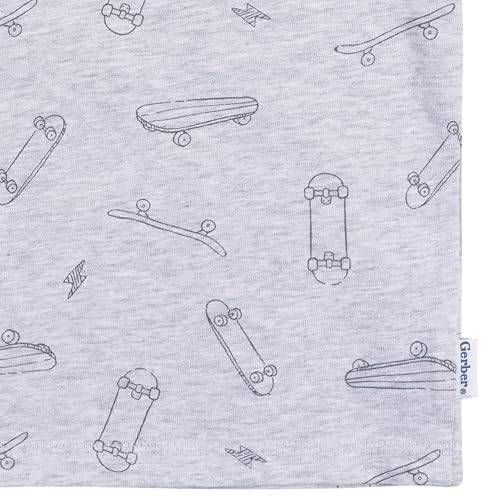 Image of Gerber Baby Boys' Toddler T-shirt and Short Set