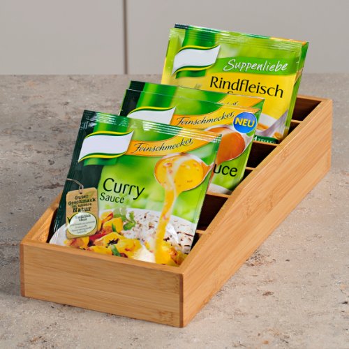 Kesper 70722 - Scatola in bambù con Diversi