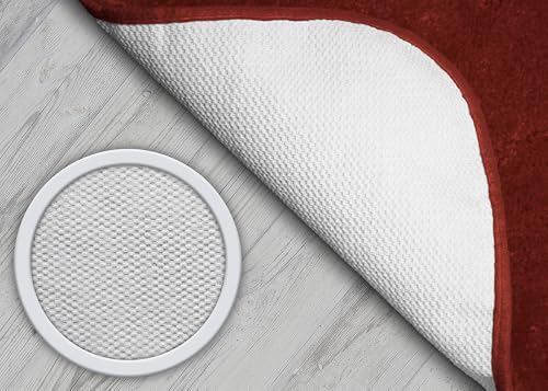 Garland Rug Traditional Nylon Washable Chili Pepper Red 2 Bath Rugs (17" X 24", 21" X 34") - Soft, Absorbent, And Stylish for Your Bathroom by Garland Rug - Image 2