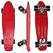 Eseewigs 22"x6 Monopatín Mini Cruiser Completo para Principiantes Jóvenes Adolescentes Niñas Niños con Ruedas LED