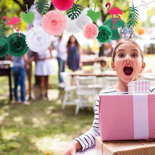 Fiesta temática de verano sin estrés usando banderines exóticos completos 6