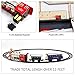 Classic Train Set with Smoke - Train Toys for Kids with Lights & Sounds, Locomotive Engine, Railway Kit Cargo Cars & 11 Feet of Tracks