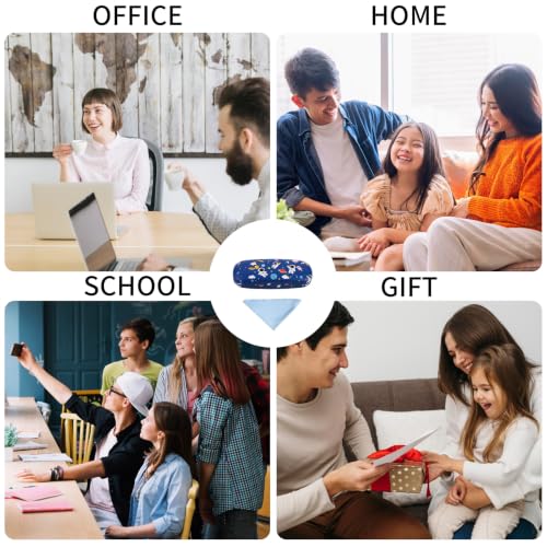 Image of PERFECTSIGHT Hard Shell Eyeglasses Case, Kawaii Protective Glasses Case for Kids, Cute Eyeglass Case for Women Men Girls