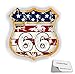 1 pieza USA Route 66 pegatinas en diferentes tamaños R20/1/5 (30 x 30 cm)