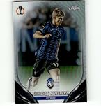 2023-24 Topps Chrome UEFA Refractor #19 Charles De Ketelaere Atalanta B.C. Club Competitions Soccer Trading Card