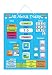 5K Education All About Today Weather & Calendar Magnetic Board - Blue