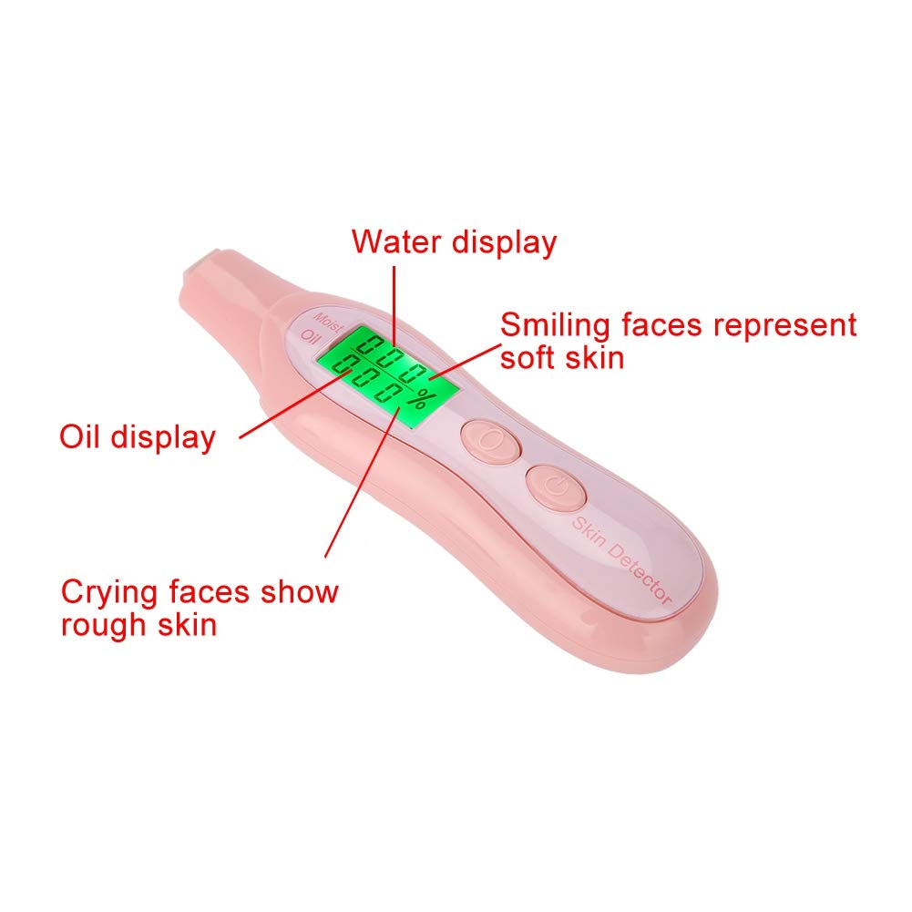 Image secondaire de Analyseur de Peau avec Affichage Numérique LCD Moniteur d'humidité de la Peau de l'analyseur de Peau pour les Soins de la Peau A