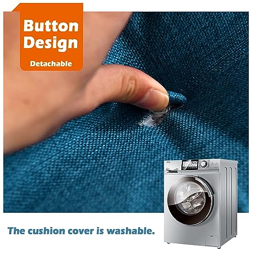 Oreiller de dos de lit ergonomique et déhoussable pour un confort royal - 5
