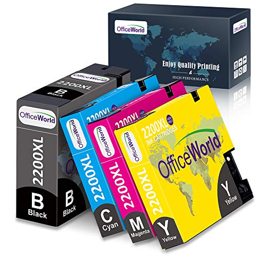 OfficeWorld Compatible Ink Cartridge Replacement for Canon PGI-2200XL 2200 XL, for Maxify MB5320