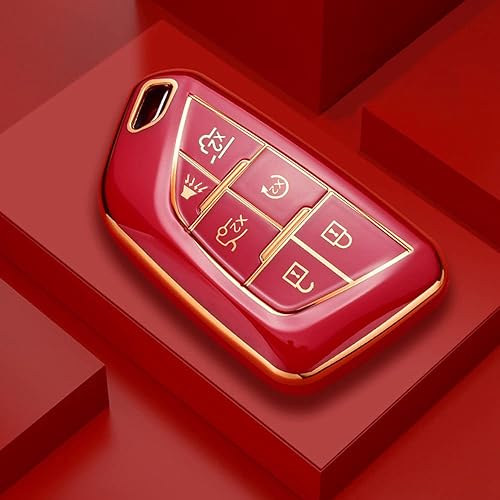 Miniatura 8 de SANRILY Funda para llaves Cadillac, Beige