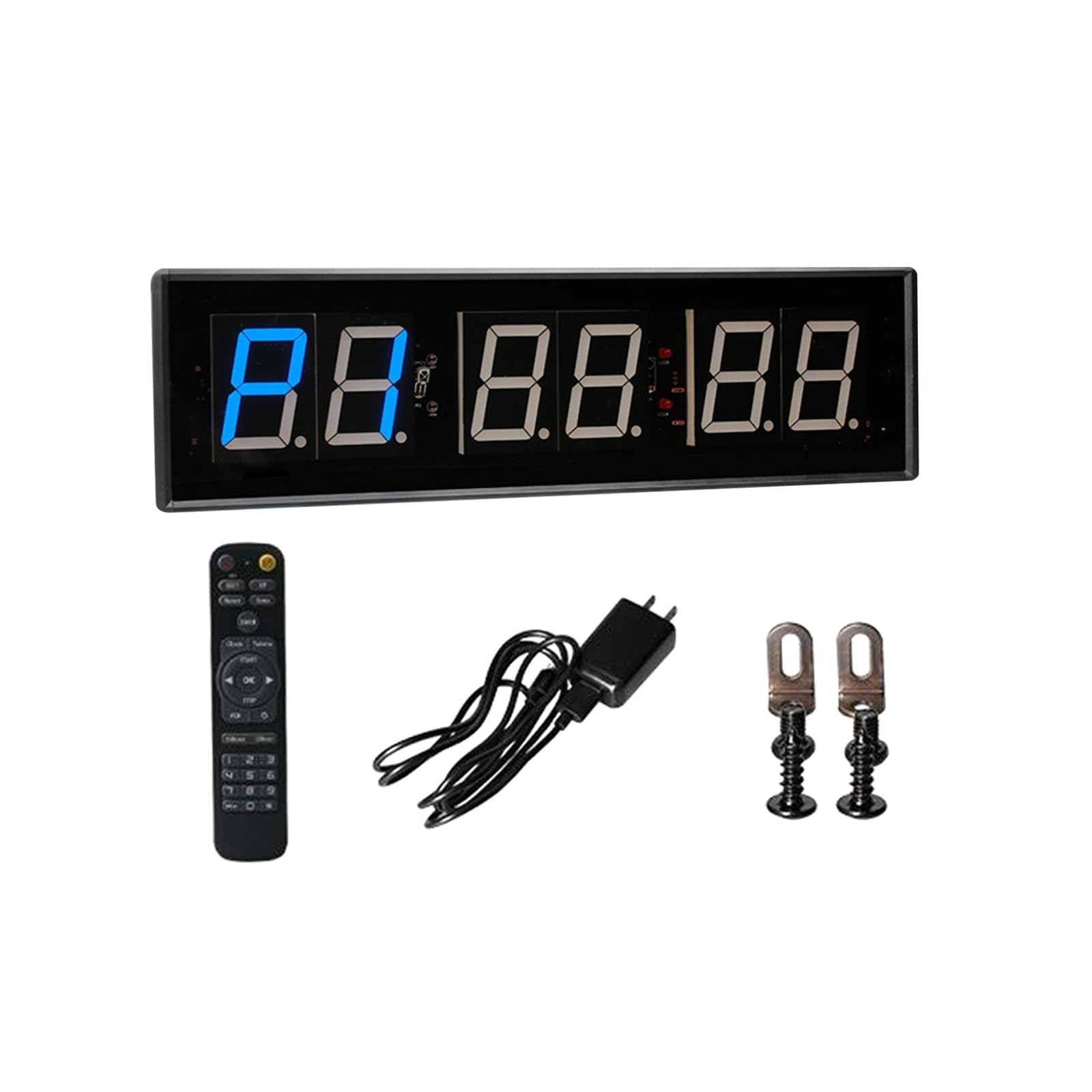 Timer palestra, Timer a intervalli Display digitale portatile Conto alla rovescia for allenamento Cronometro for garage Sport Fitness