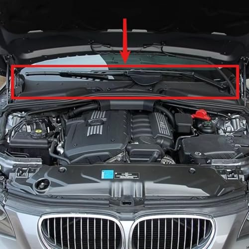 Déflecteur pare-brise pour BMW E60 E61 2004-2010 cache-essuie-glace avant