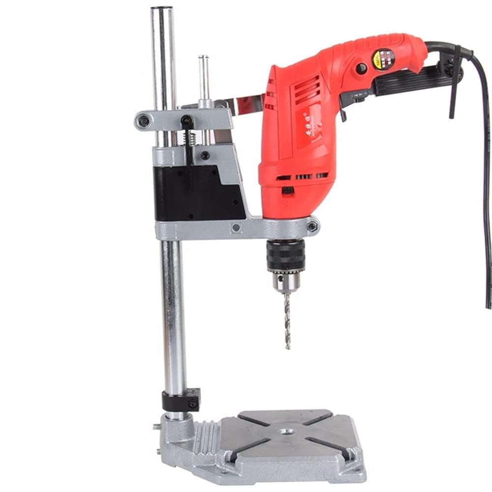 MLD Drill Machine Stand Height 400mm - Heavy Weighted Iron Base - Bench Press Jig for electric Hand drill - Adjustable Collet upto 60mm - Drilling Depth upto 42mm. (B08HQWJVJX) Amazon Price History, Amazon Price Tracker