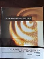 ROCK: MUSIC, CULTURE, AND BUSINESS 0190224797 Book Cover