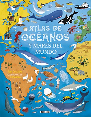 Atlas de océanos y mares del mundo (Spanish Edition)