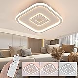 Keine Flackern und Augenschutz -- Die wohnzimmer deckenleuchte mit hochdichtem Acryl und lebensmitteltauglichem Silikon, Beleuchtung strahlt weiches und gleichmäßiges Licht aus, ohne die Augen zu beschädigen