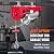 WACTO 880 lbs Electric Hoist, 850W 110V Steel Wire Winch with Wireless Remote Control, 40ft Lifting Height - for Garage Warehouse Factory