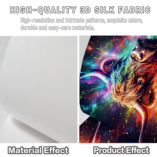 Papier peint vaches highlands pour masquer un mur vide avec style - 7