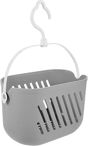 Miniatura 7 de Ipetboom Cesta de almacenamiento de plástico para colgar, cesta de ducha, organizador de lavandería, contenedor para organizar baño, cocina,