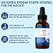 Vihado Melatonin Tropfen - 1000 Nächte - Sofort und schnell - Extra hochdosiert (Forte) - Besser da Melatonin Komplex, 50 ml (1000 Tropfen)