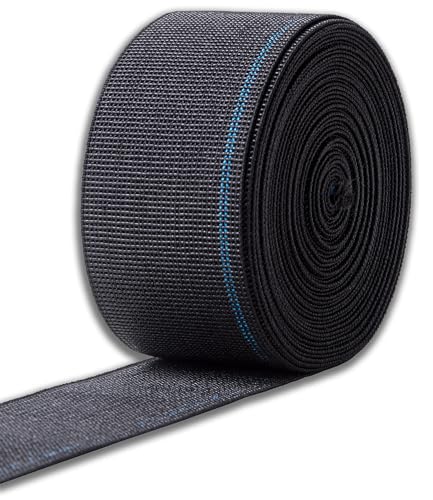IPEA Correa Elástica para Sofá, Sillas, Tapicería, Sillones – [ 10 Metros ] - Made in Italy – Ancho 70 mm - Cuerda de Tracción de 1 Raya para Ssientos y Respaldos – Elasticidad 90%