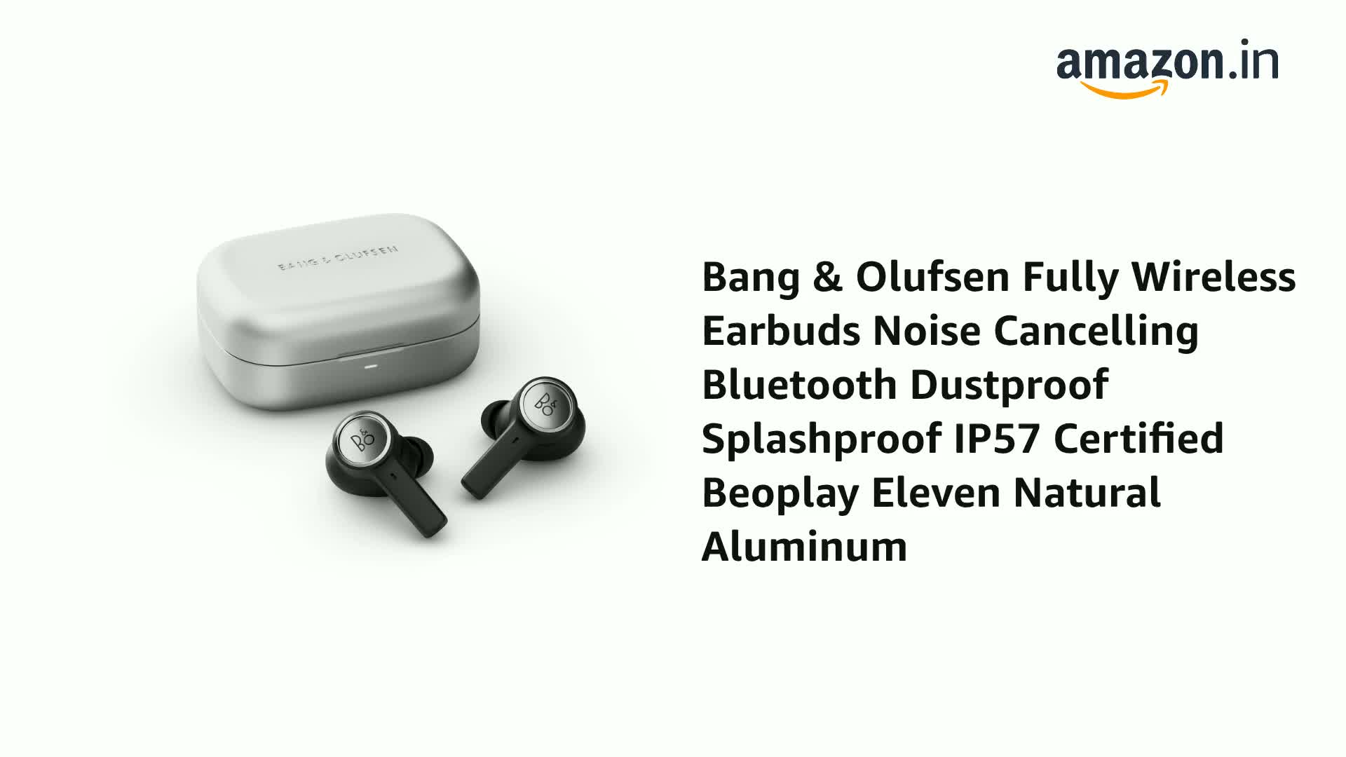 イヤホン bang & olufsen beoplay eleven aluminium Beoplay Eleven - In-Ear Headphones (ANC) « B&O – Luxussound