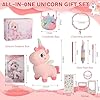 Unicorn Magic Gift Set for Girls Age 3-8 | 10-in-1 Arts and Crafts Kit with Plush Toy, Stickers & Drawing Supplies | Creative Screen-Free Play | Gift Ready (Sets) #1