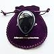Polar Jade Yoni Ei Obsidian Edelstein (Kegel Jade Egg), gebohrt (5x3,5 cm (1 Stück)
