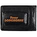 Siskiyou Sports NCAA Texas Longhorns Logo Leather Cash and Cardholder, Black