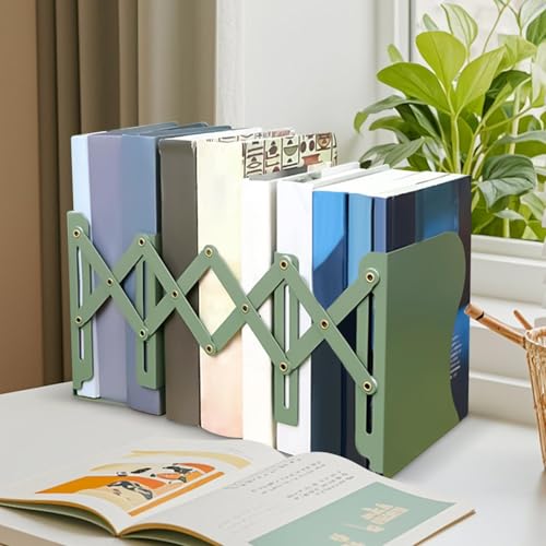 Porte-Livres pour Étagères Métal | Bloque Livre Stable pour Bureau et Bibliothèque