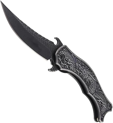 Navaja de bolsillo para senderismo al aire libre, táctica plegable, lavado a piedra