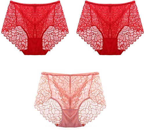 Culotte rouge gainante grande taille anti-marques pour gommer les complexes sous les robes