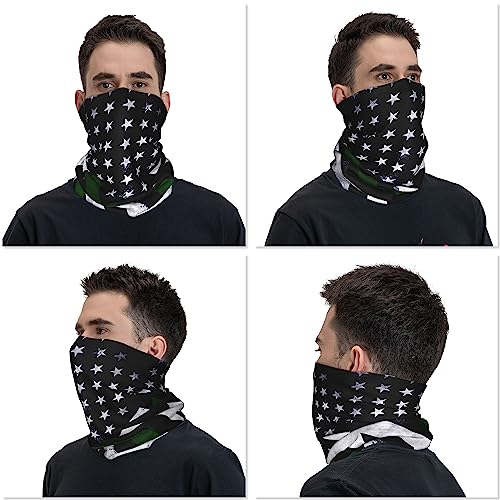 Image of 4Pcs Magic Headwear Neck Gaiter Tube Scarf Headbands Bandana Balaclava for Outdoor Running Cycling Skating Work Out