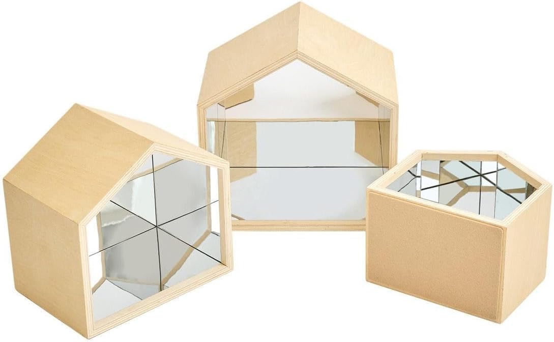Kaplan Early Learning Nesting House Mirror Set