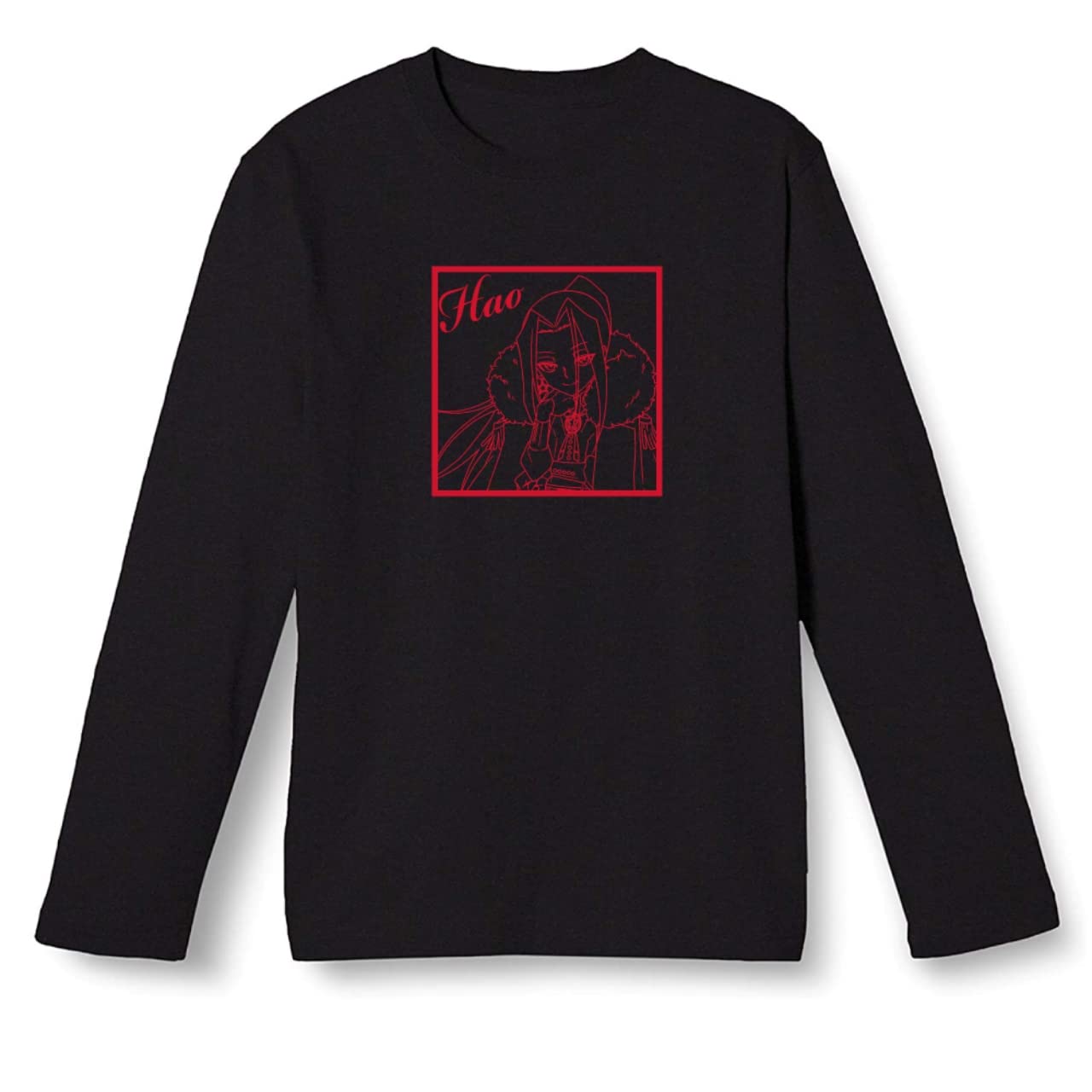 Amazon.co.jp: シャーマンキング ロングTシャツ ハオ（M） : ファッション