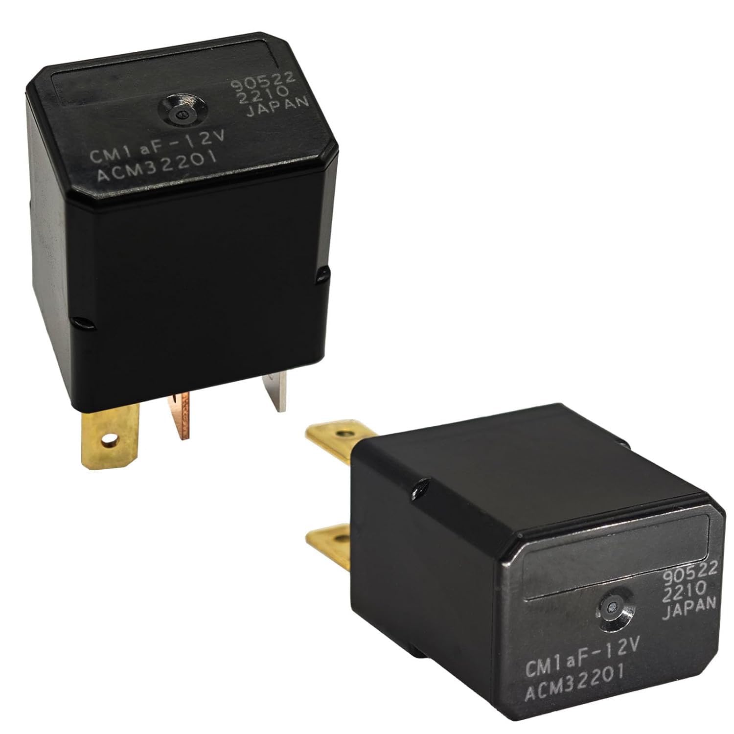 Amazon.com: Relay CM1af-12V ACM32201 (Pack of 2) - SPST 12VDC 4