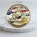 USMC 250th Anniversary Challenge Coin – Marine Corps US Army Military Challenge Coins – Patriotic Veteran Collectibles – USMC Challenge Coin – Military Commemorative Gift (D)