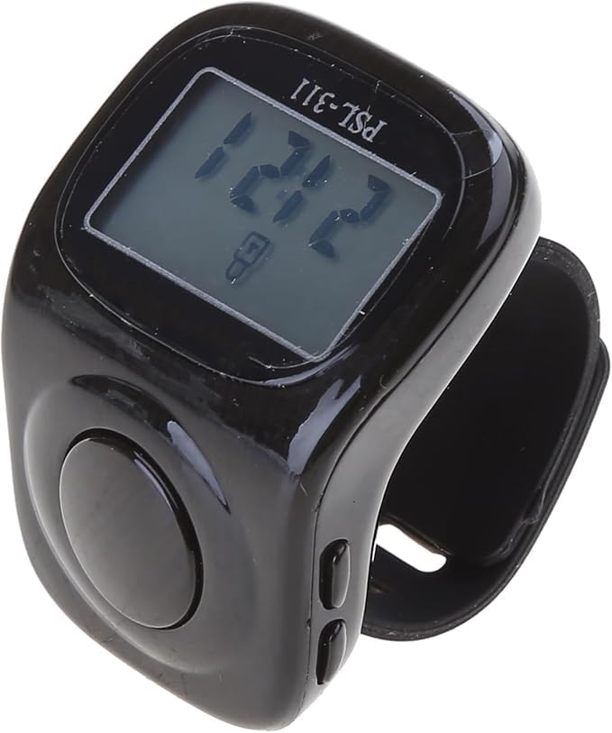 Face Me Prayer Finger Counter Digital Display with Light Tally Counter Multicolour Pack of 1 Piece-image-35