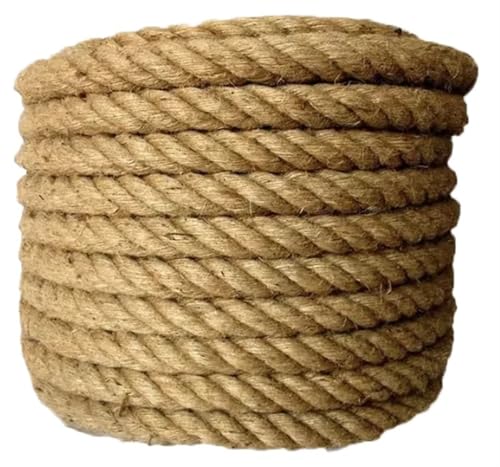 Corde en jute 26mm de qualité supérieure pour décoration de maison