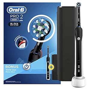 Oral-B Pro 2 – 2500 – Oplaadbare Elektrische Tandenborstel Powered By Braun, 1 Handvat Met Zichtbare Druksensor, 1…